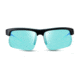 Revo Cusp S Single Vision Prescription Sunglasses, Black/Blue Frame, Polarized, RE 1025 15 BLSV