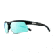 Revo Cusp S Single Vision Prescription Sunglasses, Black/Blue Frame, Polarized, RE 1025 15 BLSV