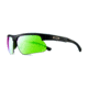 Revo Cusp S Single Vision Prescription Sunglasses, Black/Green Frame, Polarized, RE 1025 18 GNSV
