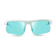 Revo Cusp S Single Vision Prescription Sunglasses, White Frame, Polarized, RE 1025 09 BLSV