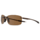 Revo Descend Xl Eyewear - Unisex - Sunglasses, Crystal Brown Frame, Terra Lens, Polarized, RE 1070XL 02 BR