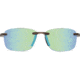 Revo Descend Xl Sunglasses, Crystal Brown Frame, Green Water Lens, Polarized, RE 1070XL 02 GN