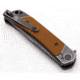 Revo Duo Linerlock Tanto Brown