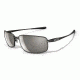 Revo Efflux Titanium Pewter Metal Frame, Graphite Lens Sunglasses - RE8002-01