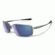 Revo Efflux Titanium Titanium Metal Frame, Cobalt Lens Sunglasses - RE8002-03