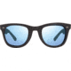 Revo Forge Superflex Sunglasses, Matte Black -Blue Water Frame, Matte Black -Blue Water Lens, Medium, RE 1096N 01 BL