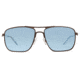 Revo GroundSpeed Sunglasses, Brown Frame, Blue Water Lens RE3089-03-BL