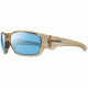 Revo Heading Sunglasses, Shiny Sol Frame, Blue Water Lens, Polarized, RE 4058 11 BL
