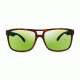 Revo Holsby Sunglasses, Matte Dark Tortoise Frame, Green Water Lens, Polarized, RE 1019 02 GN