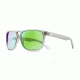 Revo Holsby Sunglasses, Matte Grey Crystal Frame, Green Water Lens, Polarized, RE 1019 00 GN
