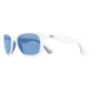 Revo Huddie Progressive Prescription Sunglasses, White/Blue/Grey Frame, Polarized, RE 1000 09 BLPR