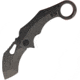 Revo K9 Karambit Framelock Folding Knife, Black, Black stonewash finish stainless handle, K9KARABLK