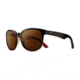 Revo Kash Global Fit Sunglasses, Tort/Bone/Red Frame, Terra Lens, Polarized, RE 1028GF 02 BR