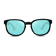 Revo Kash Single Vision Prescription Sunglasses, Black/Green/Blue Frame, Polarized, RE 1028 01 BLSV