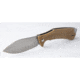 Revo Ness Linerlock Brown Micarta