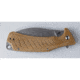 Revo Ness Linerlock Brown Micarta