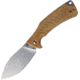 Revo Ness Linerlock Brown Micarta