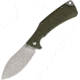 Revo Ness Linerlock Folding Knife, OD green, OD green G10 handle, NESSMUODG