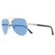 Revo Raconteur Single Vision Prescription Sunglasses, Chrome Frame, Polarized, RE 1011 03 BLSV