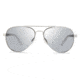 Revo Raconteur Sunglasses, Chrome Frame, Stealth Lens, Polarized, RE 1011 03 ST