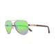 Revo Raconteur Single Vision Prescription Sunglasses, Gold Frame, Polarized, RE 1011 04 BRSV