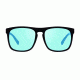 Revo Ryker Sunglasses, Matte Black/Black Rubber Frame, Blue Water Lens, Polarized, RE 1035 01 BL