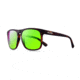 Revo Ryker Sunglasses, Matte Tortoise/Tortoise Rubber Frame, Green Water Lens, Polarized, RE 1035 02 GN