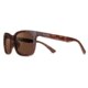 Revo Slater Single Vision Prescription Sunglasses, Matte Tortoise Frame, Polarized, RE 1050 02 BRSV