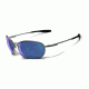 Revo Transmit Polished Black Metal Frame, Cobalt Lens Sunglasses - RE9014-02