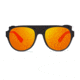 Revo Traverse Sunglasses, Black Frame, Solar Orange Lens, Polarized, RE 1036 01 OG