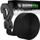 Rhino USA 2 x 20 Boat Winch Strap w/ Hook 4EA812B3, TD-MSHD2X20-BLK