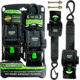 Rhino USA 2x43in Retractable Transom Tie-Down Straps 2-Pack, Powder Coat, Black, One Size, TD-MSTR2X43-BLK