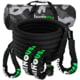Rhino USA 7/8in x 30ft Kinetic Rope Recovery Kit, Black, One Size, RG-KRKIT78X30-BLK