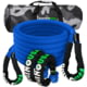 Rhino USA 7/8in x 30ft Kinetic Rope Recovery Kit, Blue, One Size, RG-KRKIT78X30-BLU
