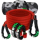 Rhino USA 7/8in x 30ft Kinetic Rope Recovery Kit, Red, One Size, RG-KRKIT78X30-RED