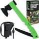 Rhino Usa Multi-Tool Camping Hatchet, AC-TOHATCH-GRN