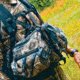 Ribz Front Pack, Camo, M, 34-38 w, 8 liter, RIBZCAM-M