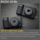 Ricoh GR IIIx Digital Camera, Black, 15286