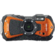 Ricoh WG-80 Digital Camera, Orange, Orange, 03128