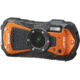 Ricoh WG-80 Digital Camera, Orange, Orange, 03128