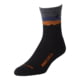 Ridge Merino Minaret Lightweight Merino Wool Hiking Crew Socks - Men's, Black, Small, 09001-BLK-S