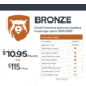 Right To Bear Civil-Criminal Defense Liability Coverage Up To 50,000 w/Multi-State Coverage, Bronze, 1