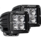 Rigid Industries D-Series PRO 3168 Lumens LED Hybrid-Flood Light, Pair, Black, 202113