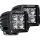 Rigid Industries D-Series PRO 3168 Lumens LED Hybrid-Flood Light, Pair, Black, 202113