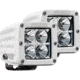 Rigid Industries D-Series PRO 3168 Lumens LED Hybrid-Flood Light, Pair, White, 602113