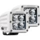 Rigid Industries D-Series PRO 3168 Lumens LED Hybrid-Flood Light, Pair, White, 602113