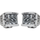 Rigid Industries D-SS PRO Flood LED Surface Mount Light, Pair, White, 862113