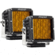 Rigid Industries D-XL SAE Compliant Fog Light - Black w/Yellow Light 78650