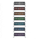 Rigid Industries Radiance + LED RGBW Light Bar, 10in, 210053