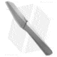 Rike Knife Cybertrix B Folding Knife, 3.35in, Bohler M390 Stainless Steel, Sheepsfoot Blade, Titanium, Gray Handle, Gray/Gray, 7.87 inch, BHQ-191363
